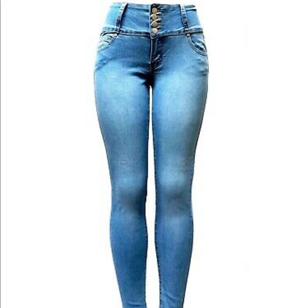 H&Y Butt Lift, Light Blue Skinny Jeans HY-1751